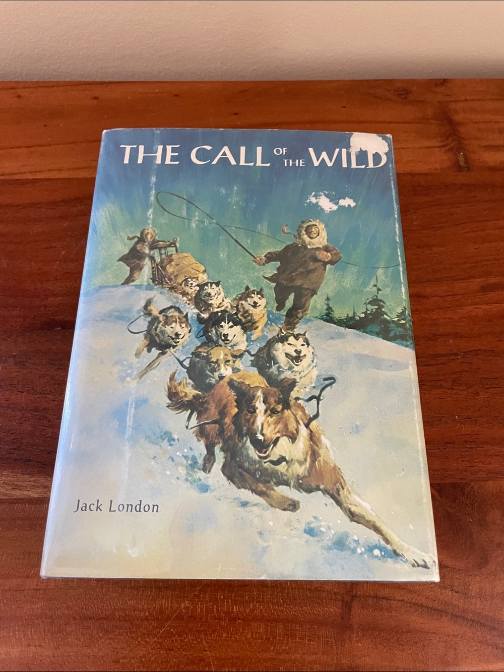 Vintage MCM 1963 hardcover Jack London the Call of the Wild book